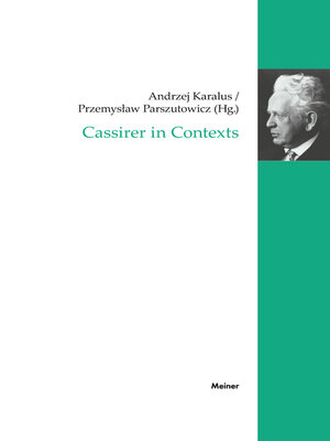 cover image of Cassirer in Contexts